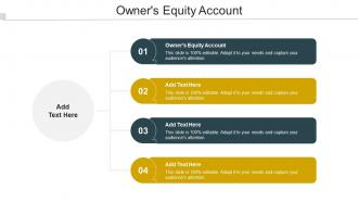 Owners Equity Account Ppt Powerpoint Presentation Infographics Model Cpb