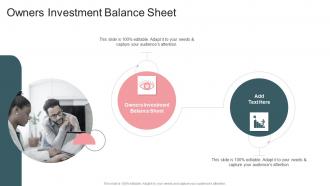 Owners Investment Balance Sheet In Powerpoint And Google Slides Cpb