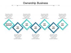 Ownership business ppt powerpoint presentation model show cpb