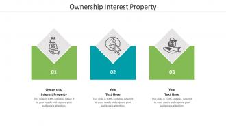 Ownership interest property ppt powerpoint presentation outline good cpb