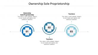 Ownership sole proprietorship ppt powerpoint presentation pictures microsoft cpb