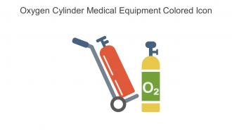 Oxygen Cylinder Medical Equipment Colored Icon In Powerpoint Pptx Png And Editable Eps Format