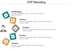 P2p marketing ppt powerpoint presentation layouts slide cpb