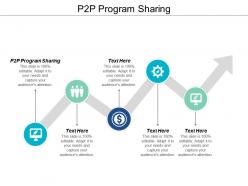 P2p program sharing ppt powerpoint presentation show icon cpb
