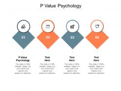 P value psychology ppt powerpoint presentation summary styles cpb
