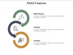Paas features ppt powerpoint presentation styles diagrams cpb