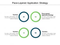 Pace layered application strategy ppt powerpoint presentation pictures styles cpb