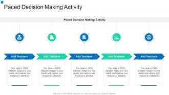 Paced Decision Making Activity In Powerpoint And Google Slides Cpb