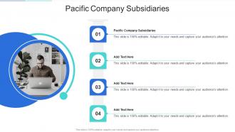 Pacific Company Subsidiaries In Powerpoint And Google Slides Cpb