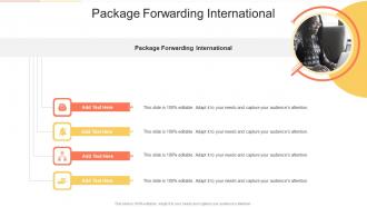 Package Forwarding International In Powerpoint And Google Slides Cpb