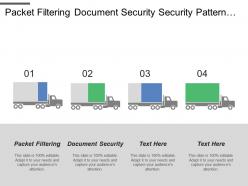 Packet Filtering Document Security Security Pattern Paper Documents