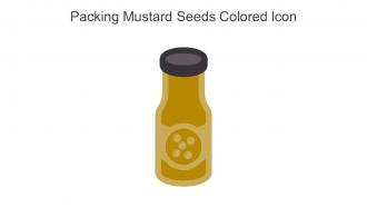 Packing Mustard Seeds Colored Icon In Powerpoint Pptx Png And Editable Eps Format