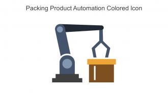 Packing Product Automation Colored Icon In Powerpoint Pptx Png And Editable Eps Format
