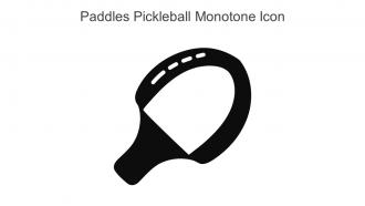 Paddles Pickleball Monotone Icon In Powerpoint Pptx Png And Editable Eps Format