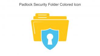 Padlock Security Folder Colored Icon In Powerpoint Pptx Png And Editable Eps Format