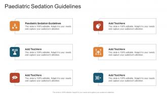 Paediatric Sedation Guidelines In Powerpoint And Google Slides Cpb
