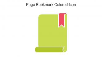 Page Bookmark Colored Icon In Powerpoint Pptx Png And Editable Eps Format