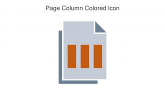 Page Column Colored Icon In Powerpoint Pptx Png And Editable Eps Format