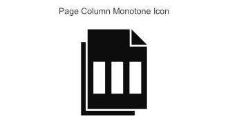 Page Column Monotone Icon In Powerpoint Pptx Png And Editable Eps Format