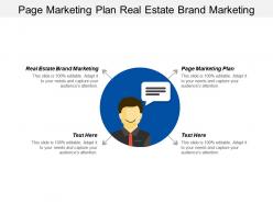 Page marketing plan real estate brand marketing process cpb