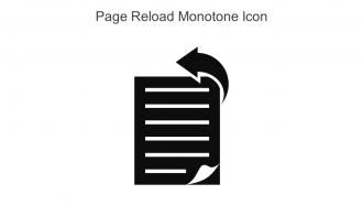 Page Reload Monotone Icon In Powerpoint Pptx Png And Editable Eps Format