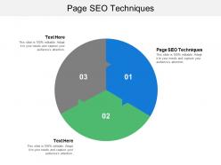 Page seo techniques ppt powerpoint presentation file format cpb