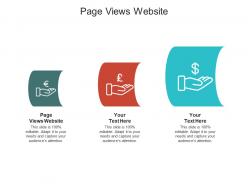 Page views website ppt powerpoint presentation file rules cpb
