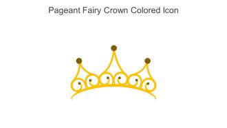 Pageant Fairy Crown Colored Icon In Powerpoint Pptx Png And Editable Eps Format