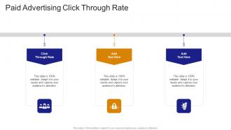 Paid Advertising Click Through Rate In Powerpoint And Google Slides Cpb