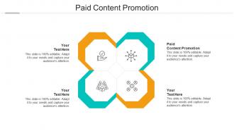 Paid content promotion ppt powerpoint presentation portfolio sample cpb