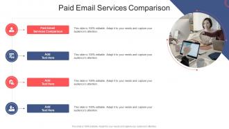 Paid Email Services Comparison In Powerpoint And Google Slides Cpb