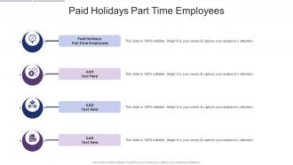 Paid Holidays Part Time Employees In Powerpoint And Google Slides Cpb