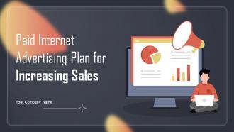Paid Internet Advertising Plan For Increasing Sales Powerpoint Presentation Slides MKT CD V