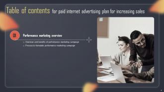 Paid Internet Advertising Plan For Increasing Sales Powerpoint Presentation Slides MKT CD V Template