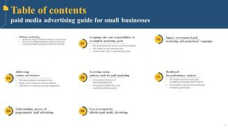 Paid Media Advertising Guide For Small Businesses Powerpoint Presentation Slides MKT CD V Adaptable Designed