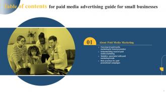 Paid Media Advertising Guide For Small Businesses Powerpoint Presentation Slides MKT CD V Pre-designed Designed