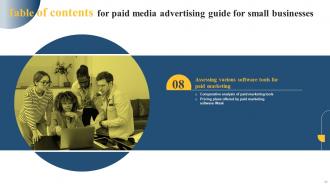 Paid Media Advertising Guide For Small Businesses Powerpoint Presentation Slides MKT CD V Designed Colorful