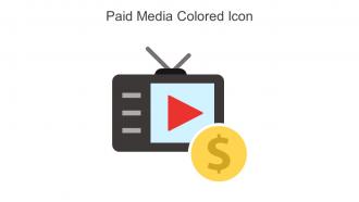 Paid Media Colored Icon In Powerpoint Pptx Png And Editable Eps Format