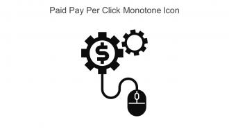 Paid Pay Per Click Monotone Icon In Powerpoint Pptx Png And Editable Eps Format