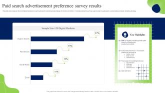 Paid Search Advertisement Preference Survey Results