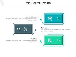 Paid search internet ppt powerpoint presentation ideas guide cpb