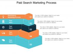 Paid search marketing process ppt powerpoint presentation slides design ideas cpb