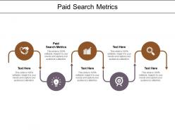 Paid search metrics ppt powerpoint presentation infographic template slide portrait cpb