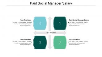 Paid social manager salary ppt powerpoint presentation show sample cpb