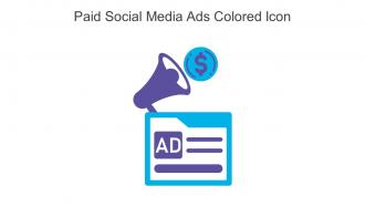 Paid Social Media Ads Colored Icon In Powerpoint Pptx Png And Editable Eps Format