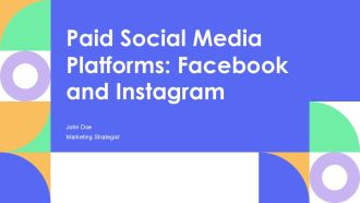 Paid Social Media Platforms Facebook And Instagram PPT Guidelines AT