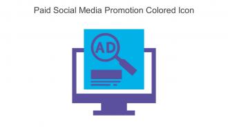Paid Social Media Promotion Colored Icon In Powerpoint Pptx Png And Editable Eps Format