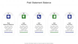 Paid Statement Balance In Powerpoint And Google Slides Cpb