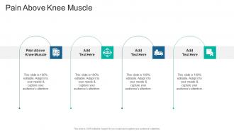 Pain Above Knee Muscle In Powerpoint And Google Slides Cpb