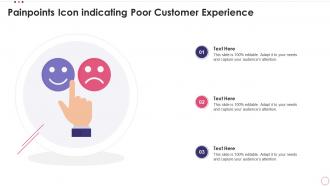 Painpoints Icon Indicating Poor Customer Experience